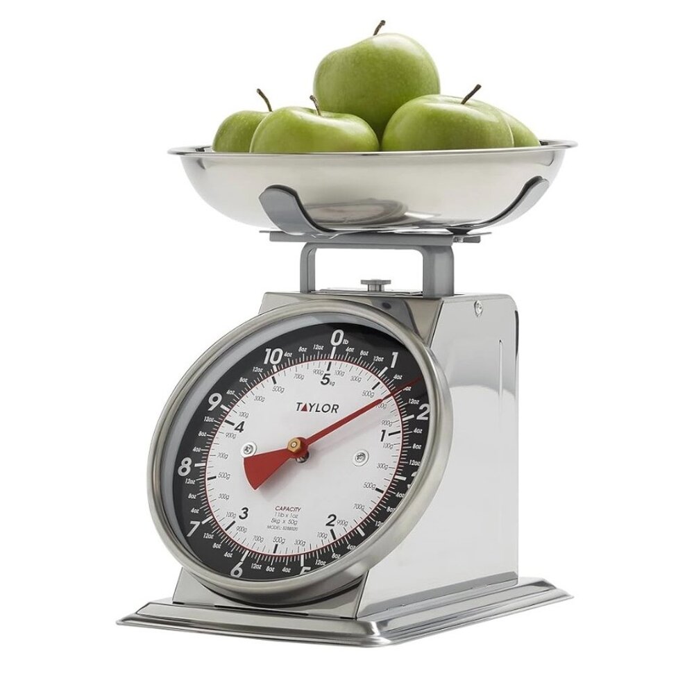 NEW Taylor Classic Stainless Steel Mechanical Food Scale